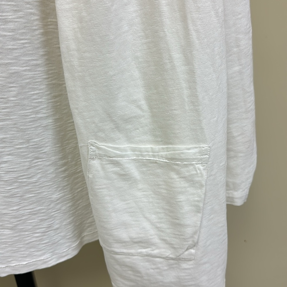 Plus Size Talbots Open Front White Sweater - image 2